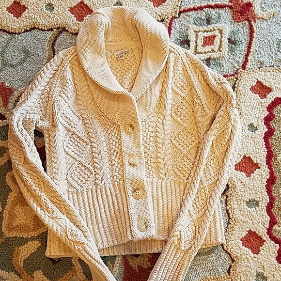 ll bean signature cotton fisherman sweater